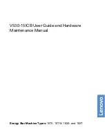 Lenovo V530-15ICB User Manual And Hardware Maintenance Manual preview