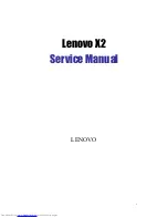 Lenovo VIBE X2 Service Manual предпросмотр