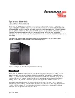 Lenovo x3100 M5 Product Manual preview