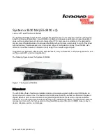 Предварительный просмотр 1 страницы Lenovo x3530 M4 Product Manual