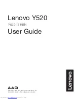 Lenovo Y520 User Manual preview