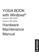 Preview for 1 page of Lenovo YB1-X91F Hardware Maintenance Manual