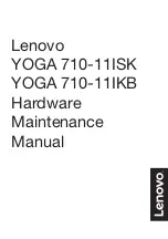 Lenovo YOGA 710-11IKB Hardware Maintenance Manual preview