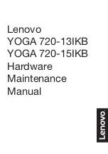 Lenovo YOGA 720-13IKB Hardware Maintenance Manual preview