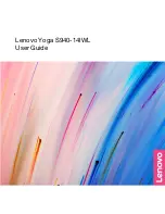 Lenovo Yoga S940-14IWL User Manual preview