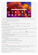 Предварительный просмотр 3 страницы Lenovo Yoga Tab 13 User Manual