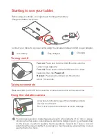 Preview for 6 page of Lenovo YOGA Tab 3 10" YT3-X50F Safety, Warranty & Quick Start Manual