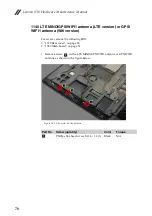 Предварительный просмотр 74 страницы Lenovo YOGA Tablet 2-830F Hardware Maintenance Manual