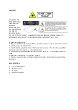 Предварительный просмотр 3 страницы Lenox DVDHD3470 Instructions Manual