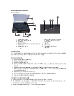 Предварительный просмотр 4 страницы Lenox TT500 Operating Instructions