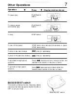 Предварительный просмотр 8 страницы Lenoxx Sound 10 Second ESP Plus CD-79 Operating Instructions Manual