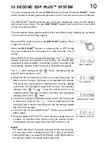 Предварительный просмотр 11 страницы Lenoxx Sound 10 Second ESP Plus CD-79 Operating Instructions Manual