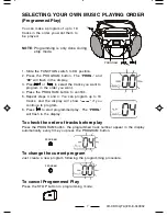 Предварительный просмотр 8 страницы Lenoxx Sound CD-104 Operating Instructions Manual