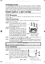 Предварительный просмотр 5 страницы Lenoxx Sound CD-1492 Operating Instructions Manual