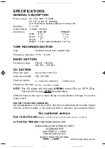 Предварительный просмотр 20 страницы Lenoxx Sound CD-1492 Operating Instructions Manual