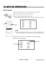 Предварительный просмотр 27 страницы Lenoxx Sound DVD-2002 Instruction Manual