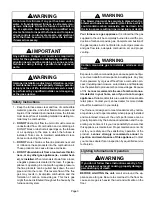 Preview for 3 page of Lenoxx 2P0803 User'S Information Manual