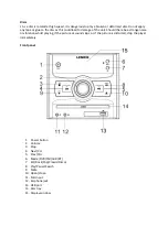 Preview for 4 page of Lenoxx BMV26 Instructions Manual