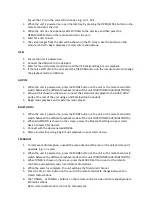 Preview for 10 page of Lenoxx BMV26 Instructions Manual