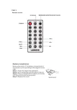 Предварительный просмотр 6 страницы Lenoxx BT9377 User Manual