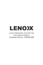 Предварительный просмотр 8 страницы Lenoxx BTD100 Quick Start Manual