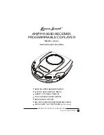 Lenoxx CD-61 Operating Instructions Manual предпросмотр