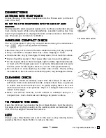 Preview for 6 page of Lenoxx CD-78 Operating Instructions Manual