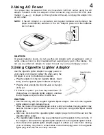 Preview for 5 page of Lenoxx CD-79 Operating Instructions Manual