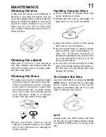 Preview for 12 page of Lenoxx CD-79 Operating Instructions Manual