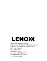 Preview for 11 page of Lenoxx CD815B Instruction Manual