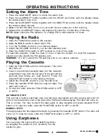 Preview for 6 page of Lenoxx CR-186 Operating Instructions Manual