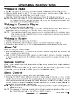 Preview for 7 page of Lenoxx CR-186 Operating Instructions Manual