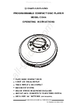 Lenoxx Durabrand CD-56 Operating Instructions Manual предпросмотр