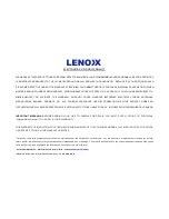 Предварительный просмотр 14 страницы Lenoxx GS10B User Manual