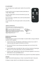 Предварительный просмотр 8 страницы Lenoxx H300 Instruction Manual