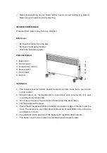 Preview for 5 page of Lenoxx H500 Manual