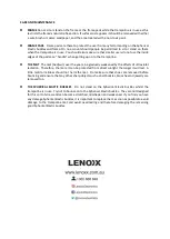 Предварительный просмотр 11 страницы Lenoxx HACIENDA TP200 Manual