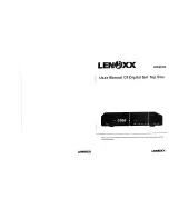 Lenoxx HDS600 User Manual preview