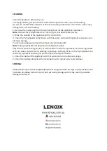 Предварительный просмотр 12 страницы Lenoxx Healthy Choice AF540 Manual