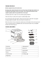 Предварительный просмотр 6 страницы Lenoxx Healthy Choice AFO1500 Manual