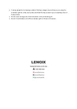 Preview for 8 page of Lenoxx Healthy Choice SG302 Instructions Manual