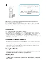 Preview for 6 page of Lenoxx Healthy Choise BP188 Manual