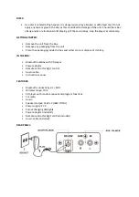 Preview for 5 page of Lenoxx JB300 Instruction Manual