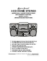 Preview for 1 page of Lenoxx Lenoxx Sound SL-6703 Operating Instructions Manual