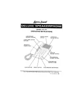 Предварительный просмотр 1 страницы Lenoxx PH-312 Operating Instructions Manual