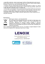 Preview for 5 page of Lenoxx PH2000 Instruction Manual