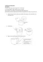 Предварительный просмотр 4 страницы Lenoxx smart PWF340 Instructions