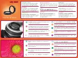 Lensbaby Macro Lens Kit User Manual preview
