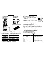 Preview for 2 page of Lentek Eco Trap Directions For Use