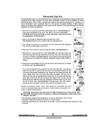 Preview for 6 page of Lentek EcoTrap Direction For Use And Installation